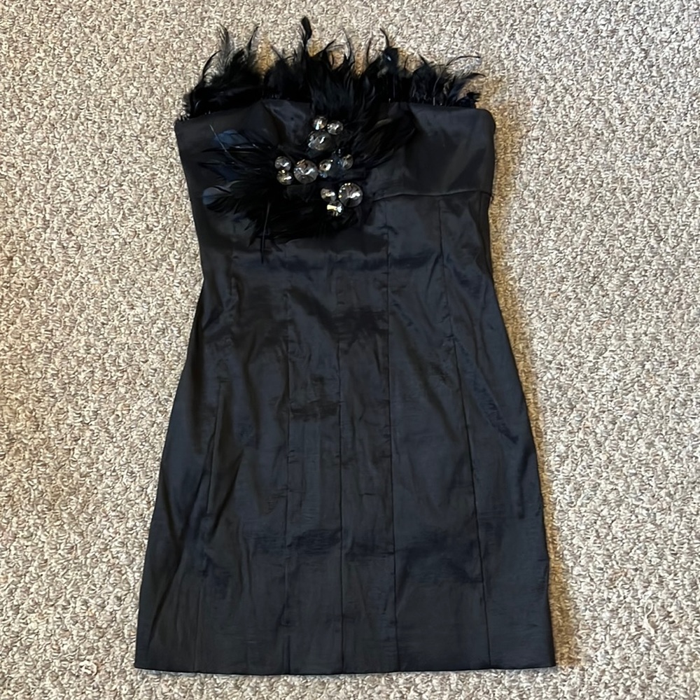 Badgley Mischka Black Party Dress size 6